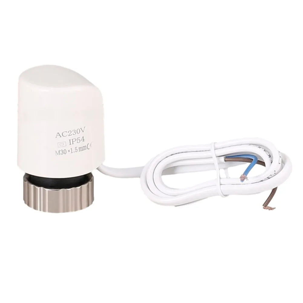 1 Pc AC230V Electric Thermal Actuator For Floor Heating Radiator Valve Adjust Control Temperature Actuator Valve Systems