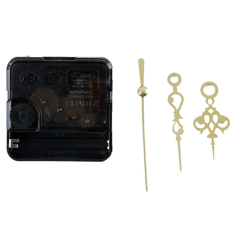 1 Set Hanging DIY Quartz Watch Silent Wall Clock Movement Quartz Repair Movement Clock Mechanism Parts Clock Parts with Needles