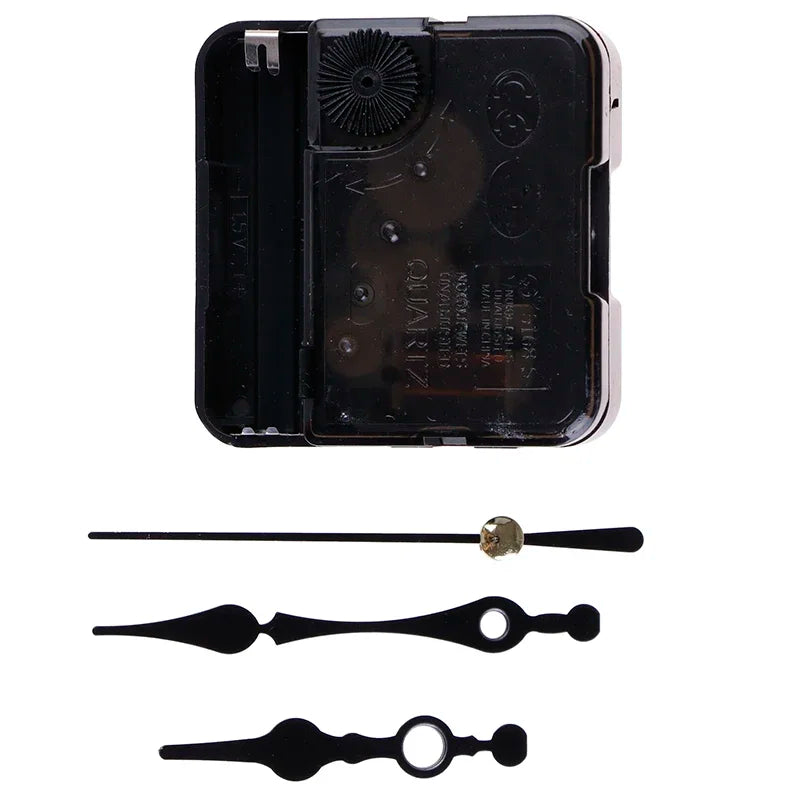 1 Set Hanging DIY Quartz Watch Silent Wall Clock Movement Quartz Repair Movement Clock Mechanism Parts Clock Parts with Needles